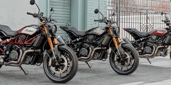 Indian FTR1200 motorcyklar