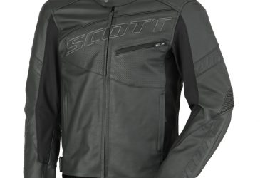 Jacka Scott Track Leather Blouson