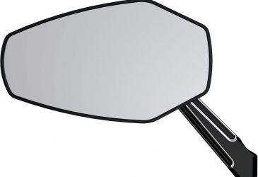 Victory Beveled Backspeglar i svart