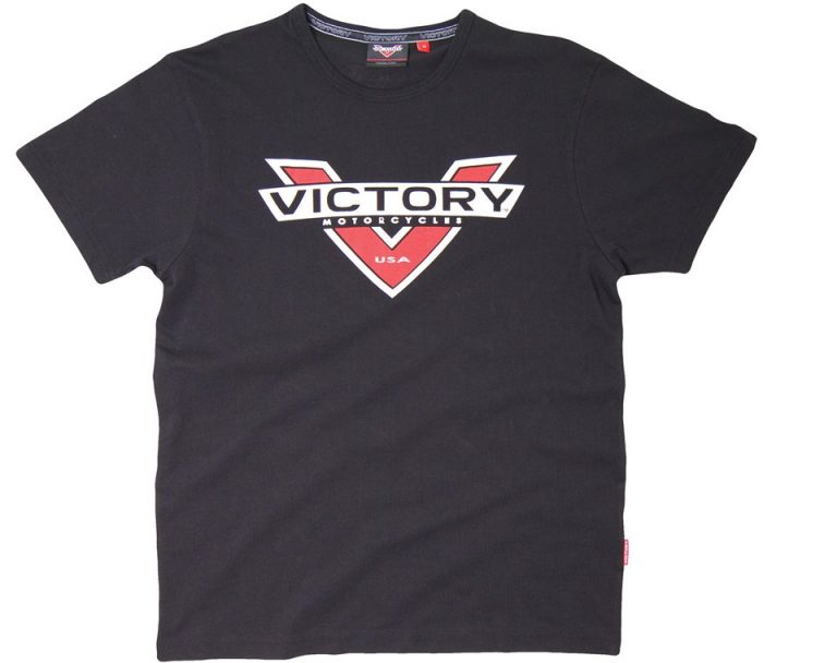 Victory Men’s Logo Color Badge T-shirt Svart