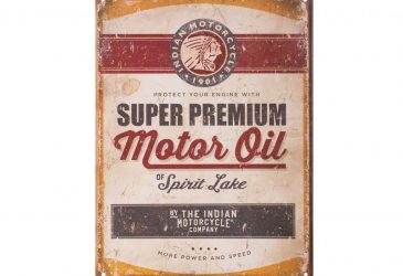 Indian Plåtskylt Motor Oil