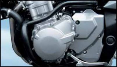 Suzuki Motorbågar svarta GSF 1250