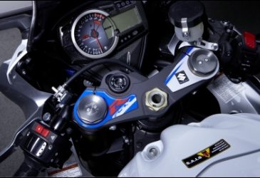 Suzuki Dekor styrkrona blå/vit GSX-R 1000