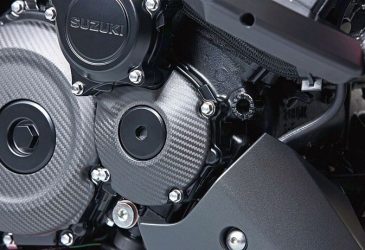 Suzuki Täckkåpa i kolfiber för främre motorkåpa GSX-S 1000