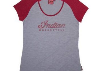 Indian Logo Slub T-Shirt Dam
