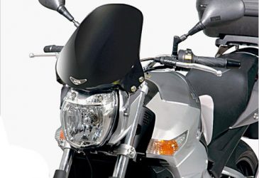Vindruta Givi Naked Universal Svart