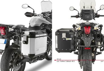Triumph Sidoväskhållare Monokey CAM-Side Givi