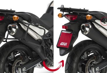 Givi Sidoväskhållare Monokey Suzuki DL650 V-Strom