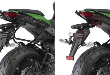 Kawasaki Z 1000 SX Sidoväskhållare Monokey Givi