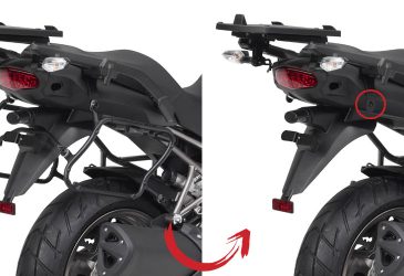 Kawasaki Sidoväskhållare Monokey Givi