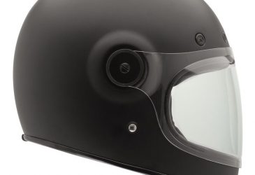 Bell Bullitt Retro Hjälm MC Mattsvart
