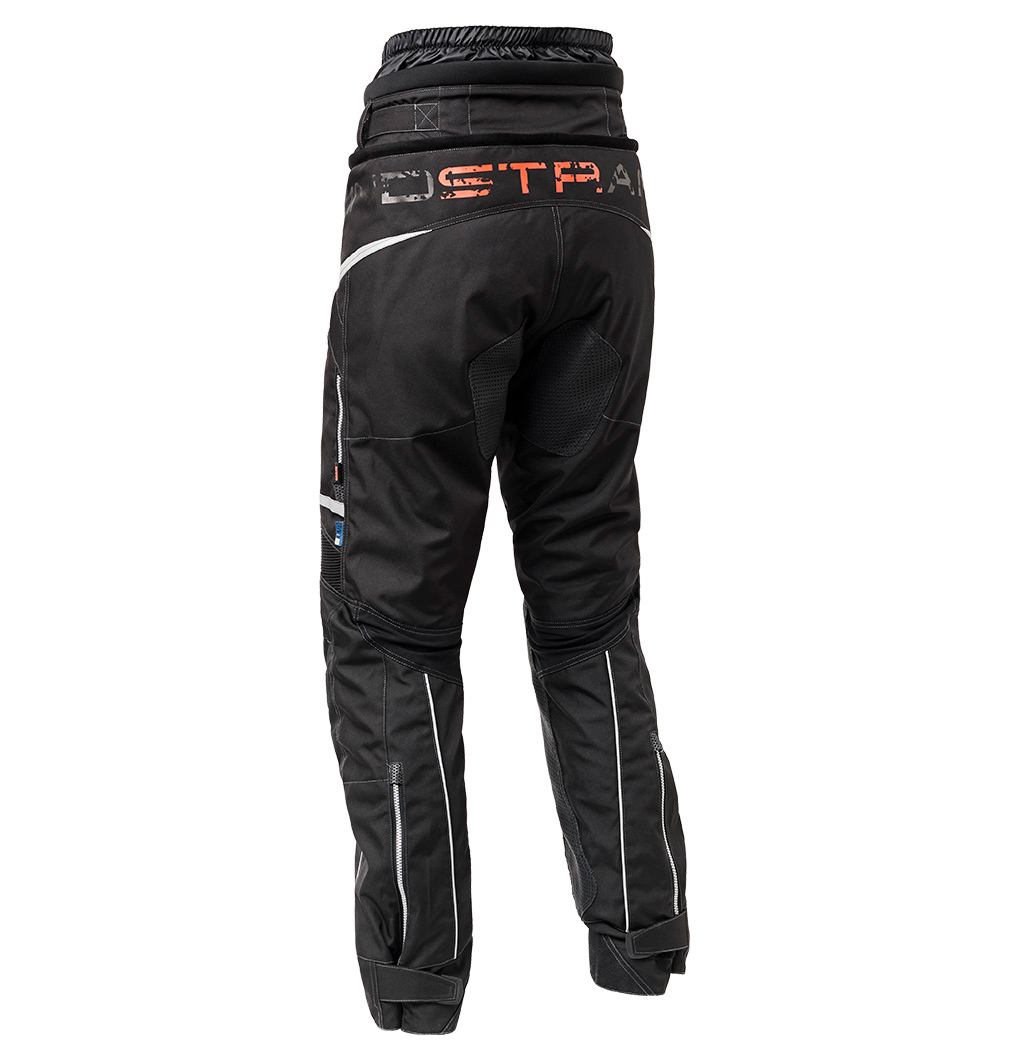 Lindstrands q-pants allvädersbyxa bak