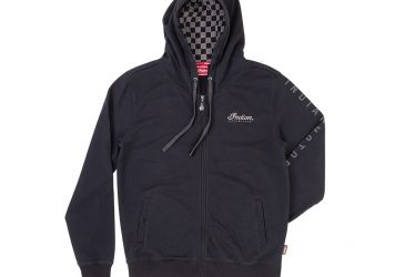 Indian motorcycle hoodie grå