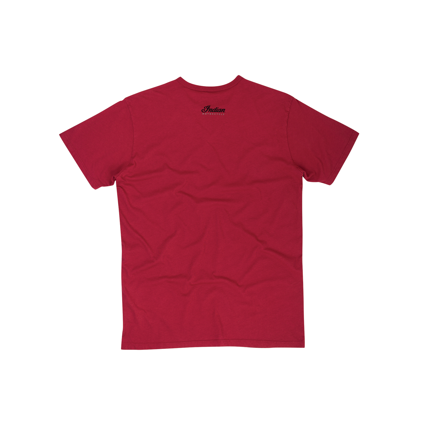 indian motorcycle t-shirt röd rygg