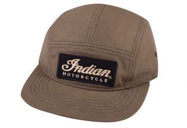 Indian motorcycle keps brun