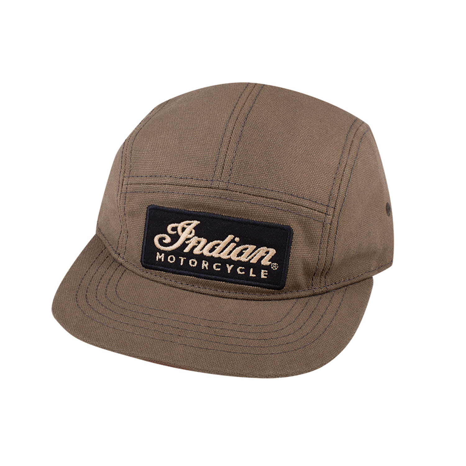 Indian motorcycle keps brun