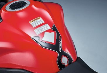 Suzuki Tankpad svart/silver