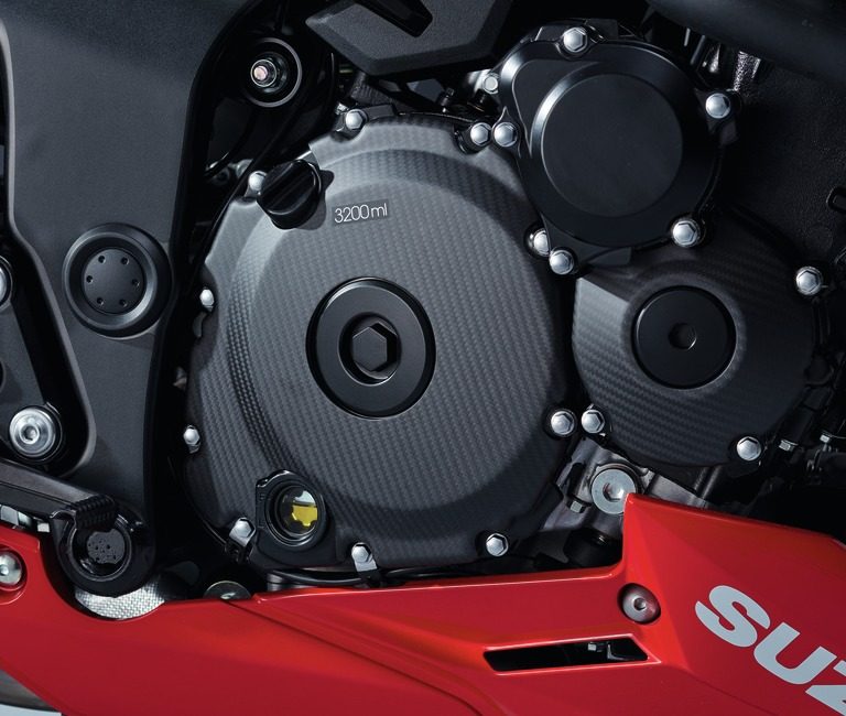 Suzuki Kopplingskåpa kolfiber