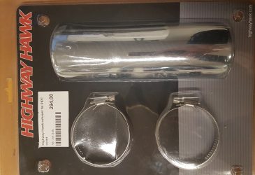 highway hawk exhaust fat pipe cover