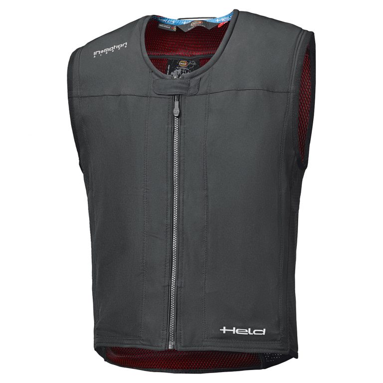 Held airbag vest zip