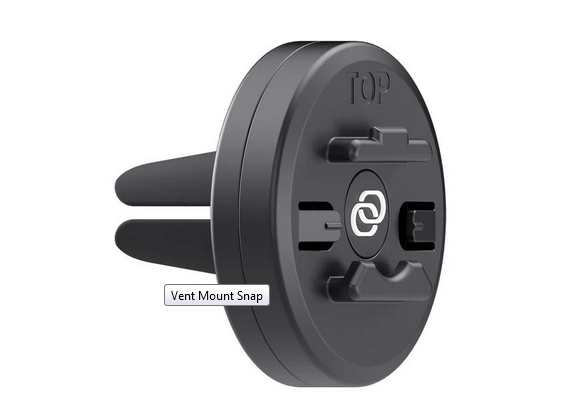 SP connect vent mount snap