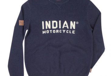 indian block logo stickad tröja