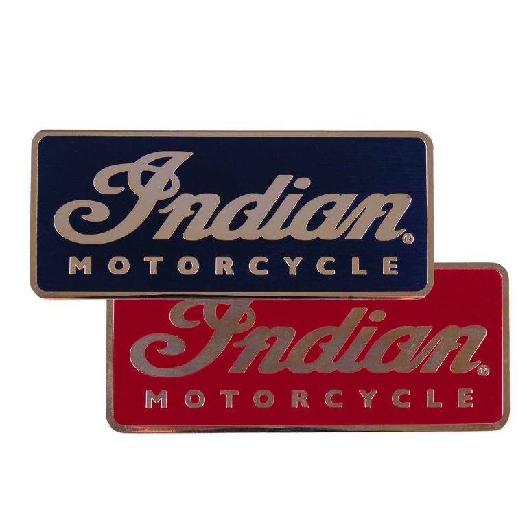 Indian script logo kylskåpsmagnet