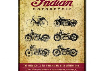 Indian montage skylt