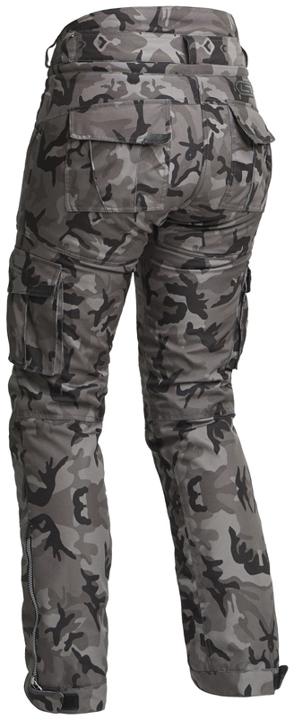 Camo Kamouflerad MC byxa Cargo Grå 2