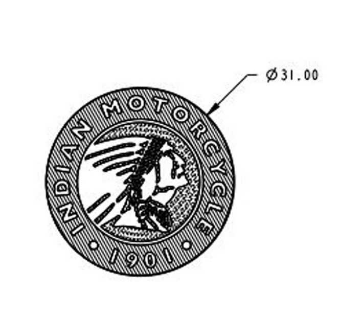 Indian Logo Decal 7180111