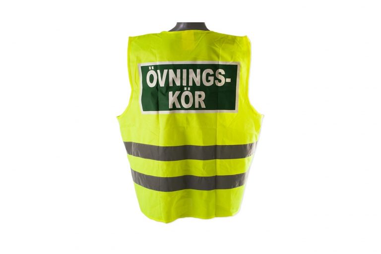 Övningskörningsväst MC