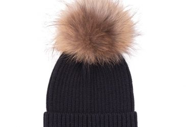 Indian Pom pom beanie