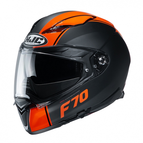 hjc f70 orange touring