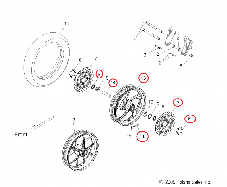 Victory Front Wheel