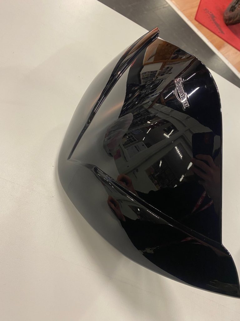 triumph flyscreen black