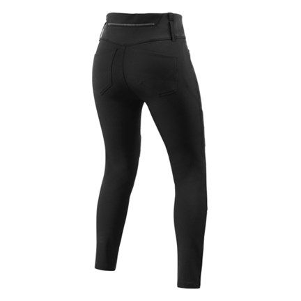 mc leggings dam kvinnor jeans svarta bak