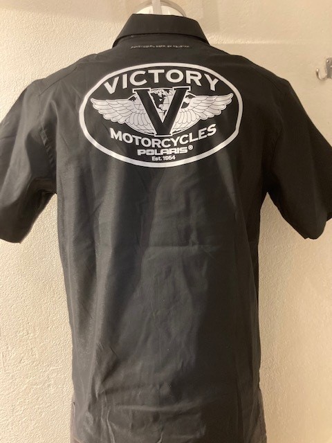 Victory skjorta herr rygg svart
