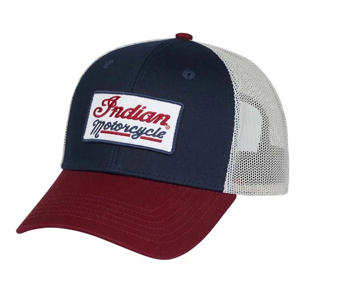 Indian Colorblock Trucker Cap