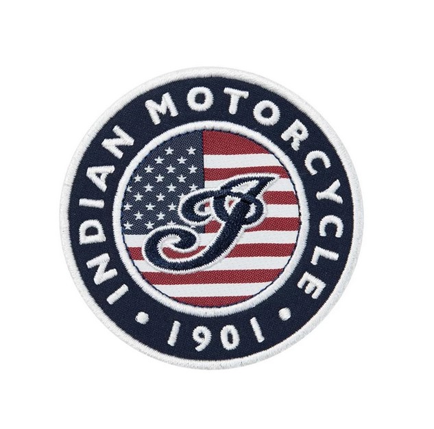 Indian Usa Flag Logo Patch Multi 2862949