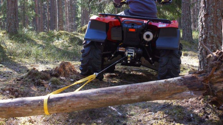 ATV Winch Suzuki KingQuad ATV