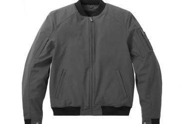 Indian Men's Detroit Bomber Jacket, Gray