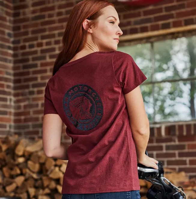 Women's Glitter Back Headdress T-Shirt