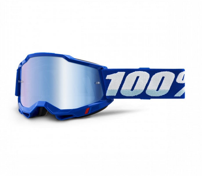 100%, ACCURI 2 Glasögon Blue - Mirror Blue Lens, VUXEN