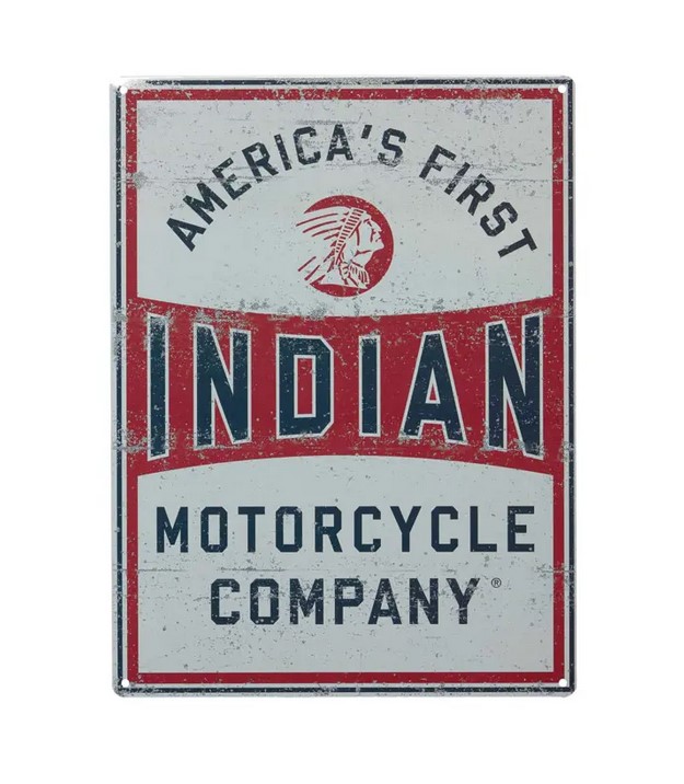 Indian America's First IMC Headdress Sign