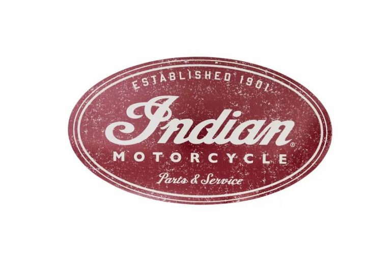 Indian Parts & Srevice oval sign