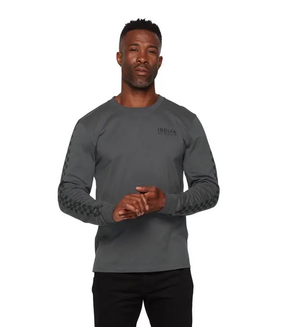 Men's IMC Racing Long Sleeve T-Shirt, Gray