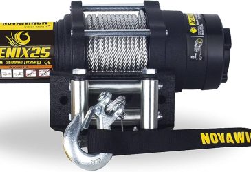 NW-25W Novawinch Fenix 2500 – en kraftfull elektrisk vinsch för ATV och terrängfordon. Perfekt för bogsering, räddning och tuff terräng.
