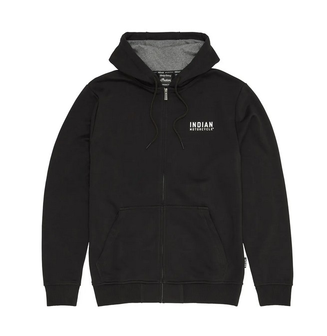 Indian Est 1901 Indian Motorcycle Hoodie, Black