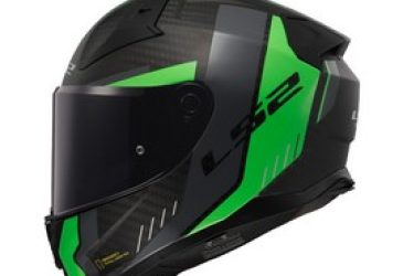 LS2 FF811 VECTOR II CARBONGRID Svart Grön