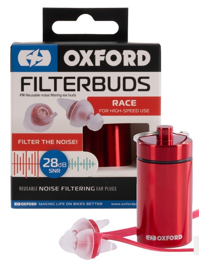 Oxford Hörselskydd FilterBuds Race 28 SNR